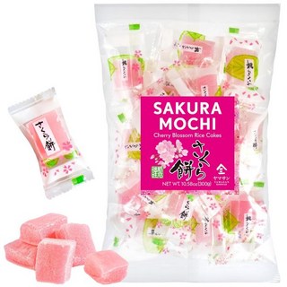 일본 사쿠라모찌 야마산 교토 모찌 벚꽃떡 300g 개별포장, 1개