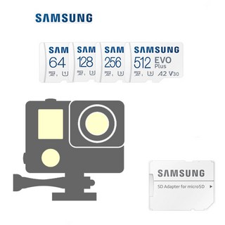 FeiyuTech 페이유 포켓 액션캠 전용 4K 삼성 MicroSD 256G 메모리카드, 256GB, 1개