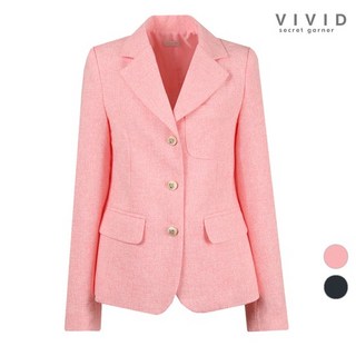 VIVID 여성 비비 봄여름 트위드 정장자켓