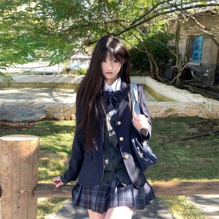 해피유통 여성 니트 스웨터 카디건 JK 유니폼 아카데미 세트jhz