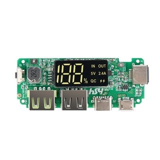 Coms 18650 리튬 배터리 고속 충전 모듈 – 5V 2.4A (모델: JA214) – 1개 Coms 18650 리튬 배터리 고속 충전 모듈 – 5V 2.4A (모델: JA214) – 1개