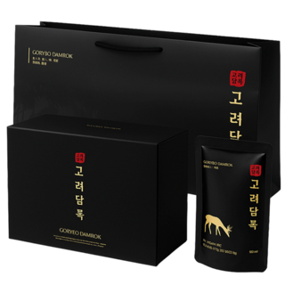 고려담록 즙 엑기스 1등급 국내산 성인 어린이 + 쇼핑백, 30개, 100ml