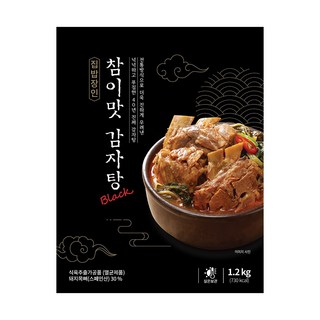 참이맛 감자탕 블랙, 1.2kg, 1개