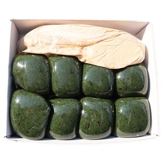 30년 진도 해풍 쑥 떡 쑥인절미 콩가루 포함, 1kg, 1박스