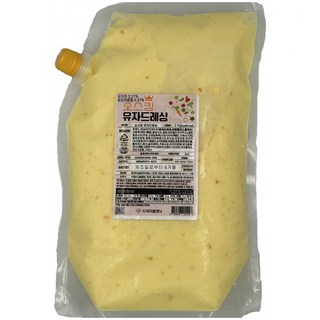 소스킹 유자드레싱 샐러드드레싱 샌드위치소스 샐러드소스 2kg, 1개
