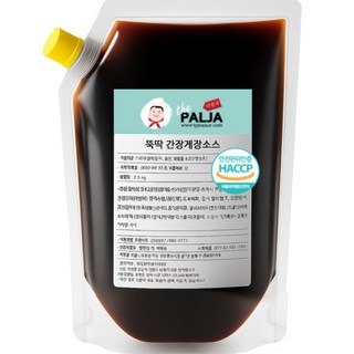 [더팔자소스] 뚝딱간장게장소스 새우장 전복장 연어장 만능간장, 1개, 2.5kg
