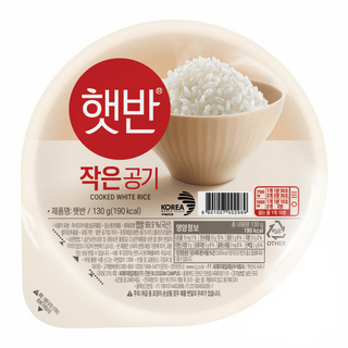 햇반 백미밥, 130g, 36개