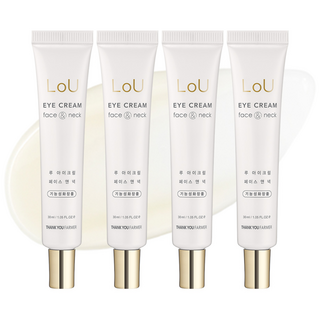 땡큐파머 루 아이 크림 페이스 앤 넥, 4개, 30ml