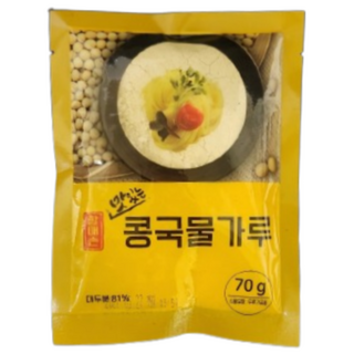 (일회용미니 소포장) 할매손 맛있는 콩국물가루70g 건강한 여름나기 여름별미 콩국수, 70g, 25개