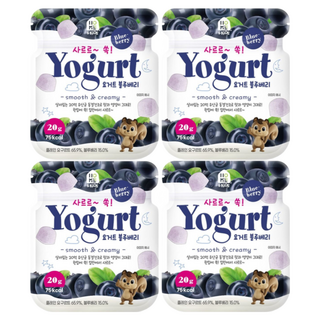 홈앤키즈 사르르쏙 요거트 블루베리