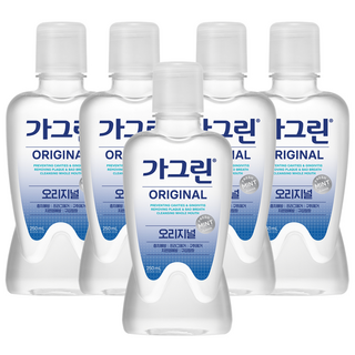 가그린 오리지널 구강청결제, 250ml, 5개