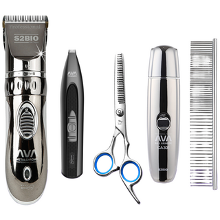 [앙비뉴 특가] 아바네일 5종 애견미용세트 강아지바리깡, 1세트