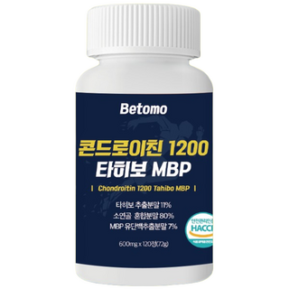 베토모 소연골 콘드로이친 1200 타히보 MBP 120정, 1개