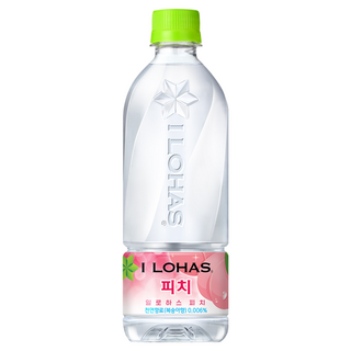 일로하스 피치 540ml PET (24입), 24개