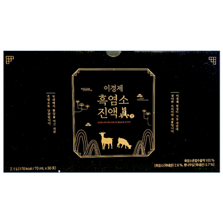 이경제 흑염소진액 진, 70ml, 30개