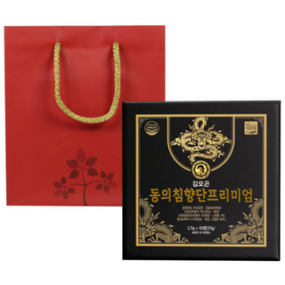 김오곤의 동의침향단 프리미엄 고함량 침향단 고품격 선물 침향단 100환 + 선물용 쇼핑백 증정, 1박스, 375g