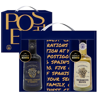 이태리 모데나 프리미엄 발사믹식초 2종세트 (레드+화이트) 각 250ml(전용케이스), 1개, 250ml