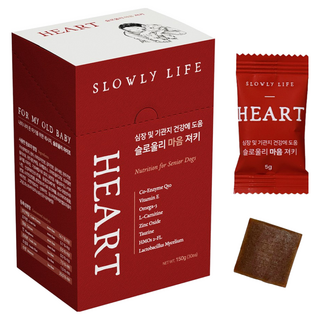 슬로울리라이프 마음 노견 강아지 심장 영양제 1세트, 1개
