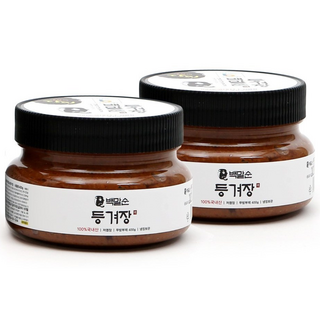 백말순등겨장 60년 전통 경상도 성주 시금장 고기쌈장, 400g, 2개
