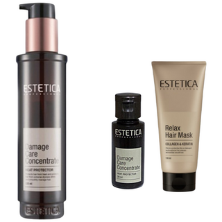 [2025년 생산] 에스테티카 데미지 케어 컨센트레이트 미용실 추천 에센스 오일 120ml+30ml+ 헤어 마스크100ml, 1개, 150ml