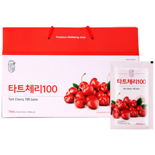 그린애 몽모랑시 타트체리100쥬스 70ml 30팩 1box, 2.1l, 60개