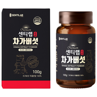 센티랩 러시아산 차가버섯 추출 분말 100g, 1개