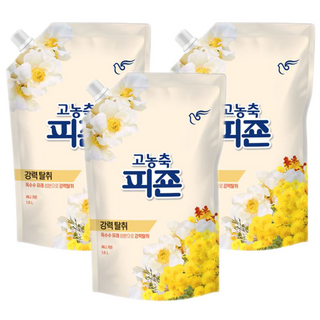 피죤 고농축 강력탈취 오리지널 섬유유연제 써니가든 리필