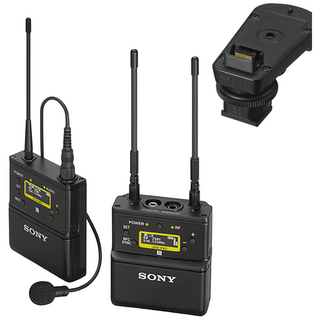 소니정품 UWP-D21 무선 마이크 세트 + SMAD-P5 멀티슈 어댑터 패키지 정품 공식 대리점 hi, 1개