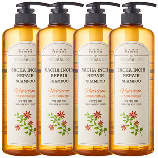 [댕기머리]대용량 허벌 리페어 샴푸 1000ml, 1L, 4개