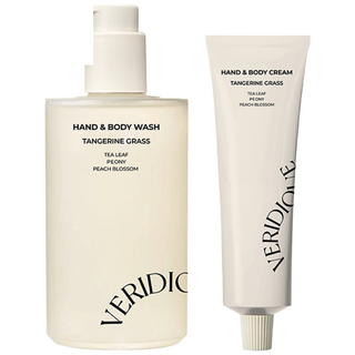 더바디샵 어드벤트 캘린더 베리디크 핸드 앤 바디 워시 크림 듀오 기프트 세트 탠저린그라스