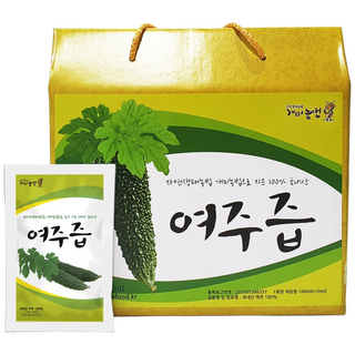 개미농법 여주즙 100% 국내산 60포 2박스 현대농원, 6L, 2개