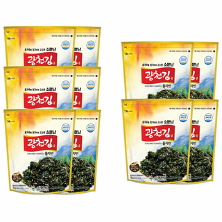 광천김 소문난 볶음 돌자반, 70g, 10개