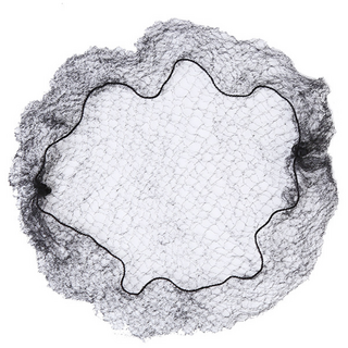 블라제스 촘촘 5mm 올림머리 헤어 머리망 실망, 블랙, 60개, 30cm
