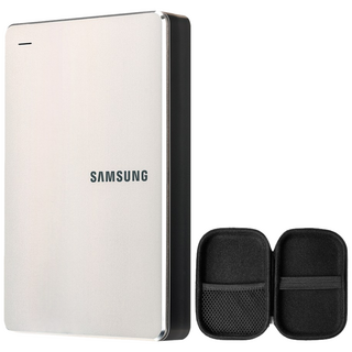 2025 신모델 삼성전자 외장하드 Y3 2TB HX-MK20Y39 + 파우치, 샴페인 골드(HX-MK20Y3C)