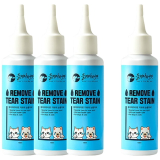 울지마마이펫 눈물자국+냄새끝! 지워줘눈물자국 3+1 / 강아지눈물자국 고양이눈물자국 강아지눈꼽 고양이눈꼽 강아지눈물 고양이눈물, 4개