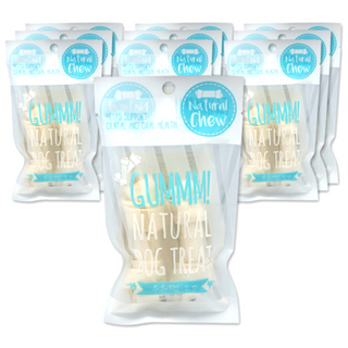 GUMMM 강아지 가죽껌 2p, 우유, 50g, 10개