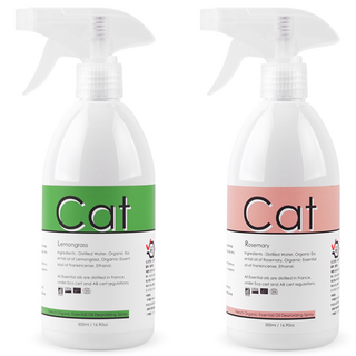 플로랩 고양이 탈취제 고양이화장실 냄새제거제 레몬그라스+로즈마리, 2개, 500ml