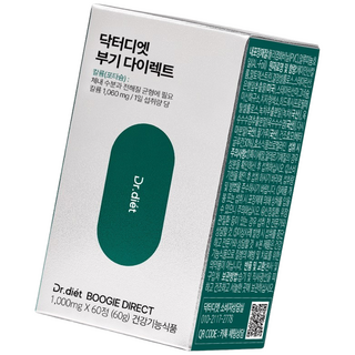 닥터디엣 부기 다이렉트 붓기 제거 붓기약 효과빠른 칼륨 영양제 붓기차 붓기빼는약, 1박스, 60정