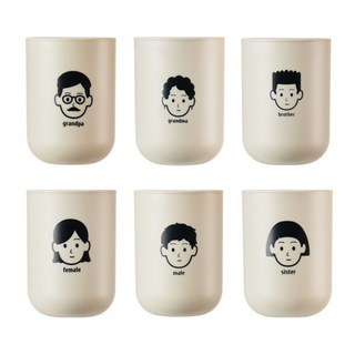 모드니 아빠 휴대용 양치컵