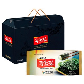 광천김 소문난 도시락김 30봉, 4세트
