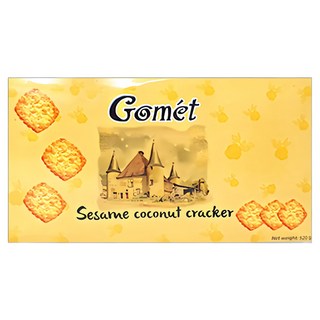 뉴트리365 고멧 참깨 코코넛 크래커, 520g, 2개