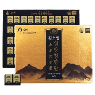 김소형 원방 침향단, 375g, 3개