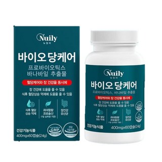 혈당 유산균 식약청인증 당케어 프로 바이오틱스 종근당 건강 사은품 증정, 3개, 60정