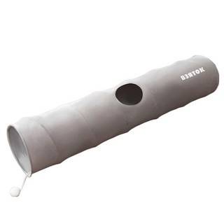 디한스 고양이 접이식 터널 숨숨집, 그레이, 1개