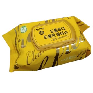 노브랜드 도톰한 100매 물티슈, 24개, 100매입, 50g