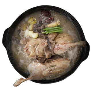 유황먹은 능이 오리백숙, 3개, 1.2kg