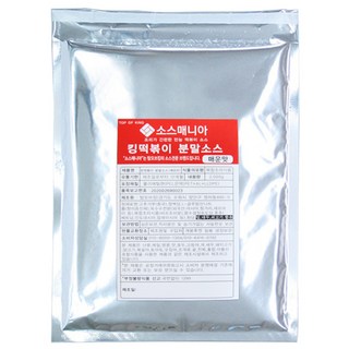 소스매니아 떡볶이소스 분말 매운맛1kg, 1개, 1kg