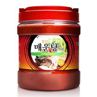 참소당 매운탕양념2kg / 동태탕 해물탕 알탕 양념장, 2kg, 1개