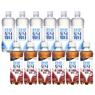 하이트진로 토닉워터 오리지널 3개 + 얼그레이홍차 3개, 2세트, 1.8L