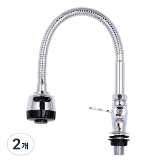단수 코브라 세로 자바라 주방헤드 씽크대 수도꼭지